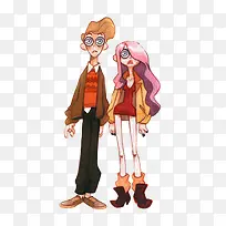 卡通情侣-空若网 卡通情侣-空若网