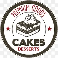 蛋糕商标素材海报-空若网 蛋糕商标素材海报-空若网