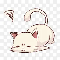 可爱小白猫图片-空若网 可爱小白猫图片-空若网