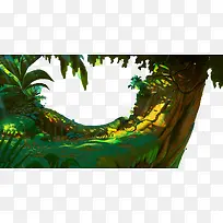 创意卡通森林-空若网 创意卡通森林-空若网