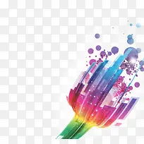 彩色梦幻星光光效-空若网 彩色梦幻星光光效-空若网