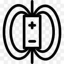 磁场图标-空若网 磁场图标-空若网