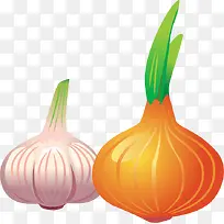 大蒜蒜苗PNG矢量素材-空若网 大蒜蒜苗PNG矢量素材-空若网