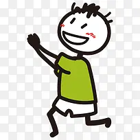 手绘小人-空若网 手绘小人-空若网