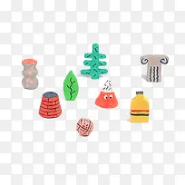 创意设计泥塑卡通-空若网 创意设计泥塑卡通-空若网