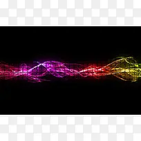 炫酷多彩线条光线-空若网 炫酷多彩线条光线-空若网