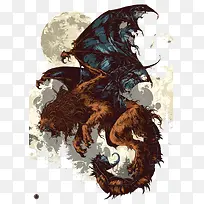 创意抽象动物插画-空若网 创意抽象动物插画-空若网