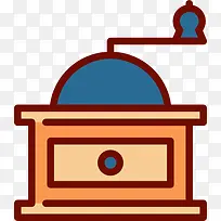 咖啡研磨机图标-空若网 咖啡研磨机图标-空若网