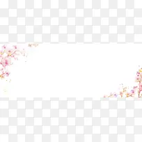 小清新水彩画桃花简约-空若网 小清新水彩画桃花简约-空若网