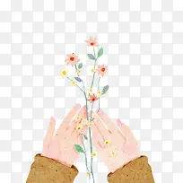 创意手绘花卉-空若网 创意手绘花卉-空若网