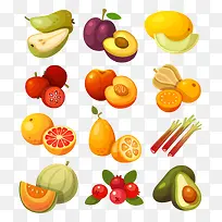 彩色卡通水果图片-空若网 彩色卡通水果图片-空若网