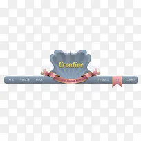 欧式蓝色促销导航标签-空若网 欧式蓝色促销导航标签-空若网