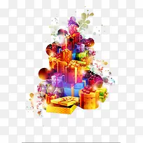 彩色礼物素材-空若网 彩色礼物素材-空若网