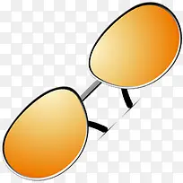 橙色墨镜素材-空若网 橙色墨镜素材-空若网