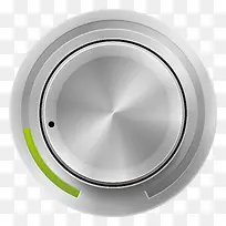 银色质感金属按钮-空若网 银色质感金属按钮-空若网