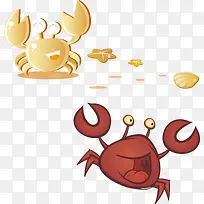 螃蟹png矢量素材-空若网 螃蟹png矢量素材-空若网