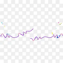 漂浮彩色丝带素材-空若网 漂浮彩色丝带素材-空若网