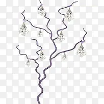 紫色枯枝钻石-空若网 紫色枯枝钻石-空若网