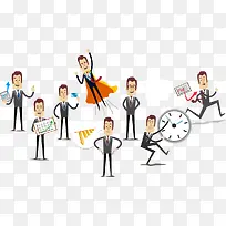 卡通上班族-空若网 卡通上班族-空若网