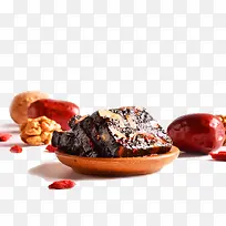 阿胶糕和红枣-空若网 阿胶糕和红枣-空若网