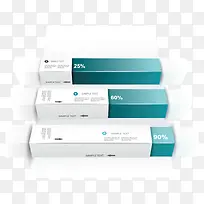 矢量立体数据分析图表-空若网 矢量立体数据分析图表-空若网