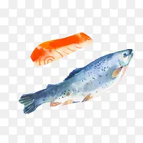 手绘水彩食物-空若网 手绘水彩食物-空若网