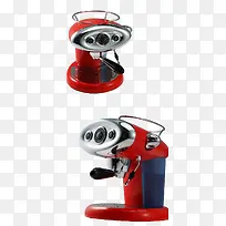 红色简易咖啡机-空若网 红色简易咖啡机-空若网