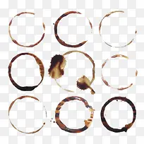 咖啡渍圆环-空若网 咖啡渍圆环-空若网