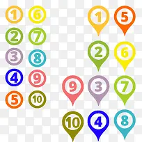 卡通彩色数字-空若网 卡通彩色数字-空若网