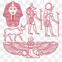 矢量古埃及-空若网 矢量古埃及-空若网