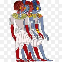 矢量手绘埃及法老-空若网 矢量手绘埃及法老-空若网