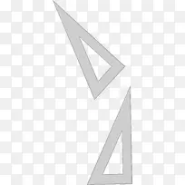 三角尺png矢量素材-空若网 三角尺png矢量素材-空若网