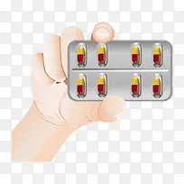 拿药片的手-空若网 拿药片的手-空若网