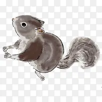 水彩手绘动物素材-空若网 水彩手绘动物素材-空若网