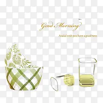 清新玻璃杯-空若网 清新玻璃杯-空若网