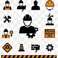 施工元素图标-空若网 施工元素图标-空若网