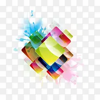 炫彩时尚正方形-空若网 炫彩时尚正方形-空若网