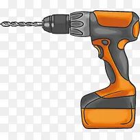 电钻矢量图-空若网 电钻矢量图-空若网