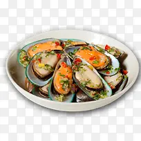 产品实物麻辣花蛤盘子-空若网 产品实物麻辣花蛤盘子-空若网