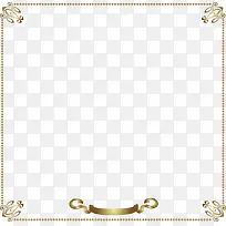 大气金色方形边框-空若网 大气金色方形边框-空若网