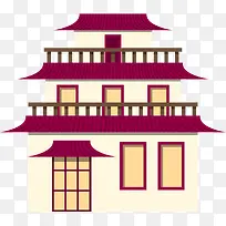 扁平化高台楼阁-空若网 扁平化高台楼阁-空若网