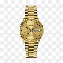 美度腕表机械表金色男表-空若网 美度腕表机械表金色男表-空若网