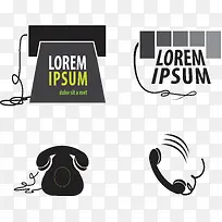 电话图标设计-空若网 电话图标设计-空若网