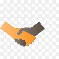 扁平化合作握手-空若网 扁平化合作握手-空若网