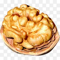 核被剥开的核桃摄影-空若网 核被剥开的核桃摄影-空若网