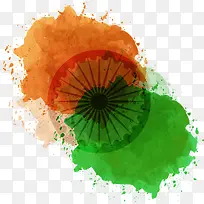 矢量彩色墨迹-空若网 矢量彩色墨迹-空若网