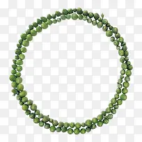 绿色食物边框-空若网 绿色食物边框-空若网