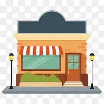 欧式扁平化民宿矢量素材-空若网 欧式扁平化民宿矢量素材-空若网