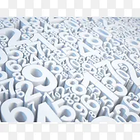 立体数字背景-空若网 立体数字背景-空若网