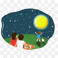 二十四节气之一中秋创意图片-空若网 二十四节气之一中秋创意图片-空若网